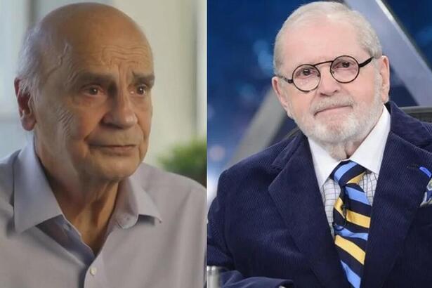 Drauzio Varella e Jô Soares em uma montagem