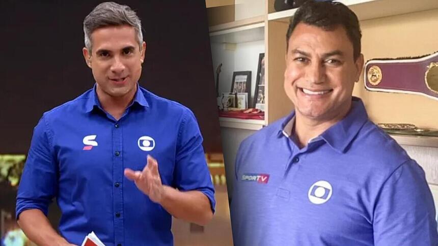 Gustavo Villani e Popó em uma montagem