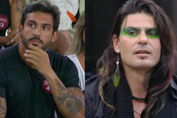 Hadad e Rambo em uma montagem na A Grande Conquista