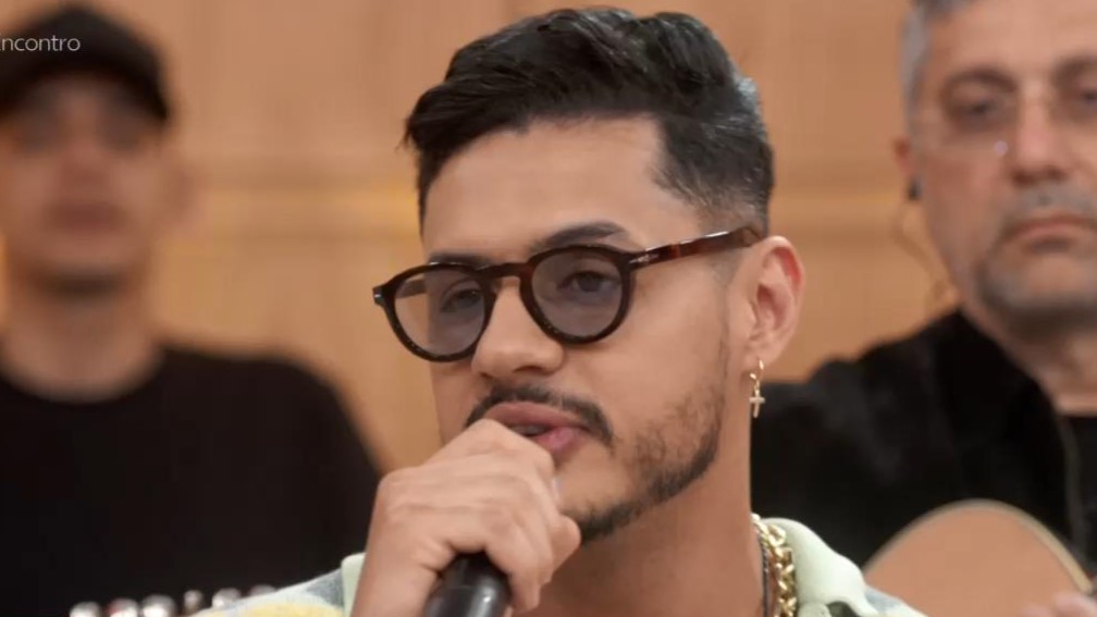 Hungria Hip-Hop durante participação no Encontro