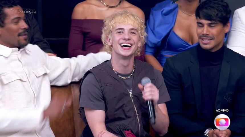 Juliano Floss sorrindo na final Da Dança dos Famosos