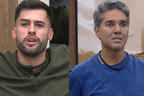 Kaio e Fernando em uma montagem na A Grande Conquista