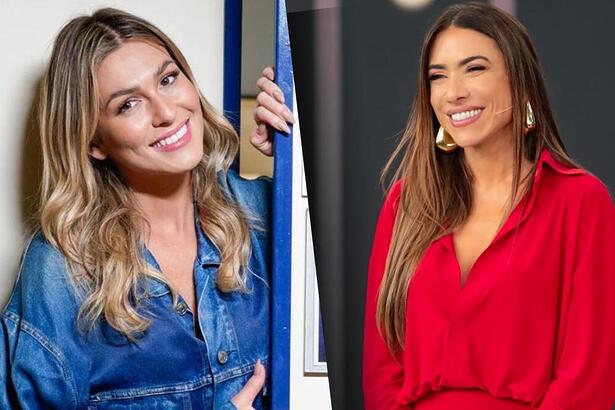 Lívia Andrade e Patricia Abravanel em uma montagem