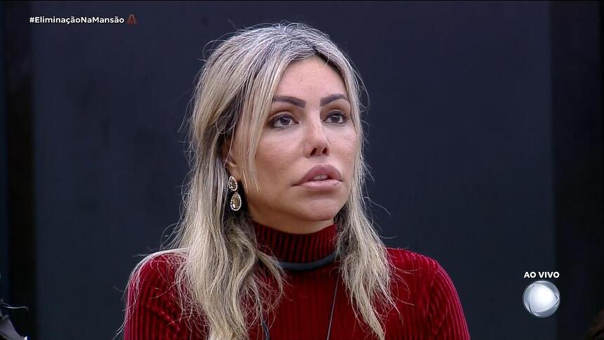 Lizi Gutierrez triste na Mansão do A Grande Conquista 2