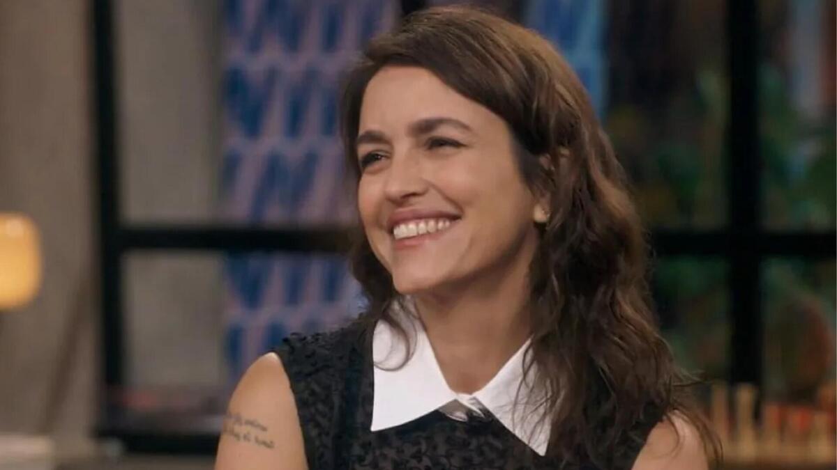 Manuela Dias em trecho de entrevista ao Conversa com Bial