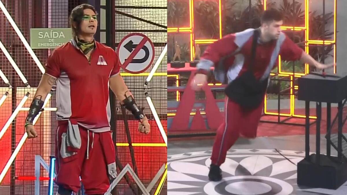 Rambo e Kaio em trecho da Prova Final de A Grande Conquista 2