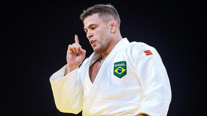 Willian Lima, judoca brasileiro, na Olimpíada 2024