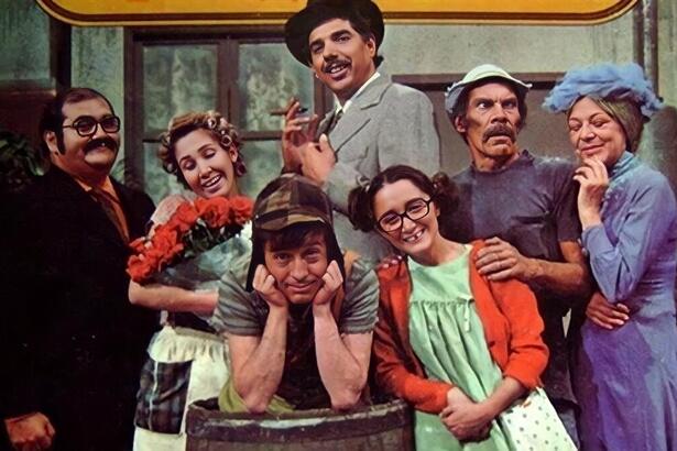 Elenco de Chaves na vila do seriado