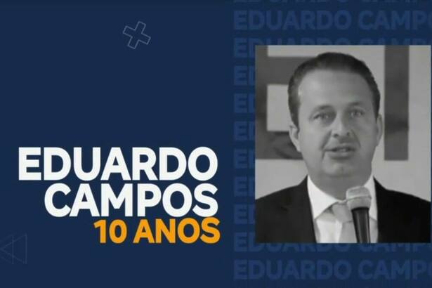 Capa da série de reportagens da série 'Eduardo Campos 10 anos' no Jornal Guararapes