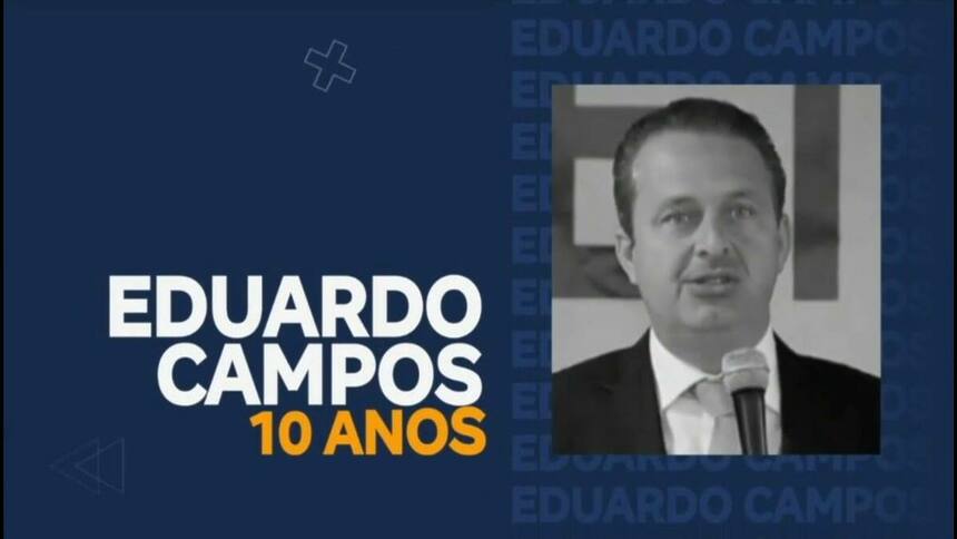 Capa da série de reportagens da série 'Eduardo Campos 10 anos' no Jornal Guararapes