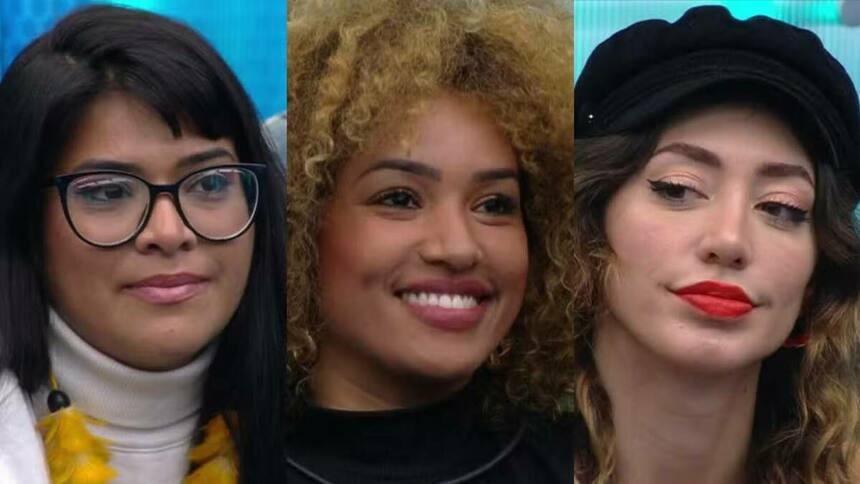 Heloísa Araújo, Leidy Murilho e Nicole Louise em uma montagem no Estrela da Casa