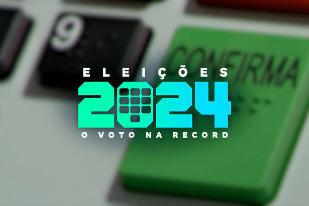 Logo da Eleições 2024 na Record