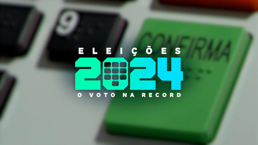 Logo da Eleições 2024 na Record