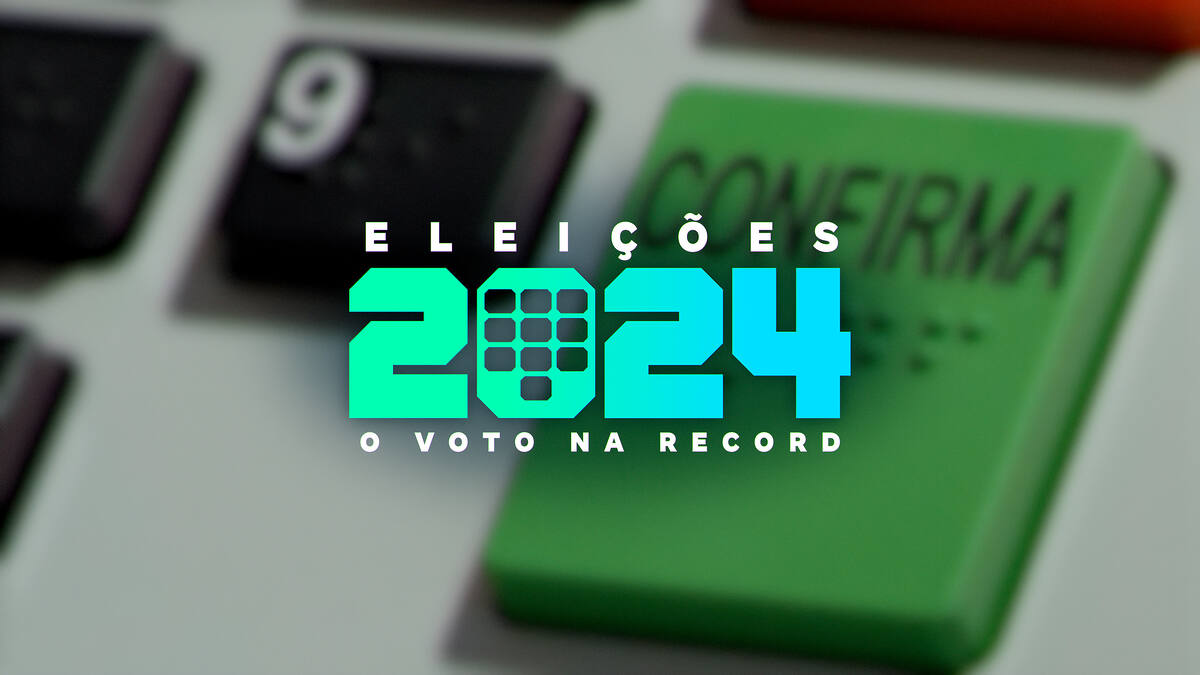 Logo da Eleições 2024 na Record