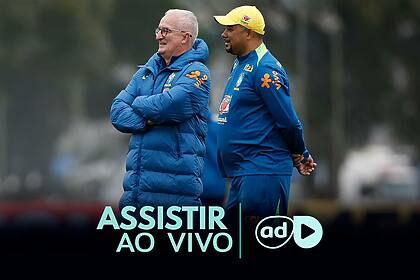 Dorival Jr. na arte onde assistir ao jogo Brasil x Equador, pelas Eliminatórias