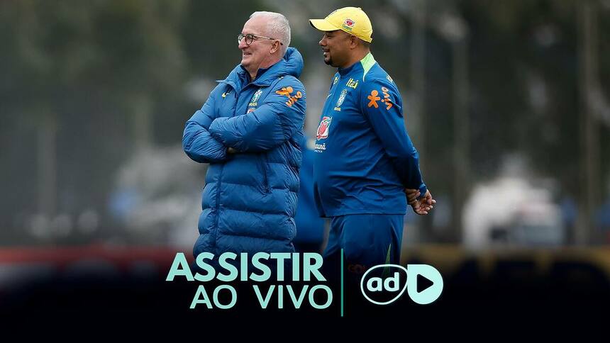 Dorival Jr. na arte onde assistir ao jogo Brasil x Equador, pelas Eliminatórias