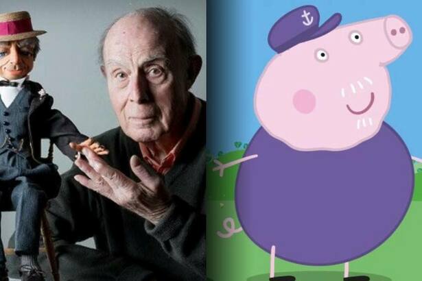 David Graham divide tela com Peppa Pig