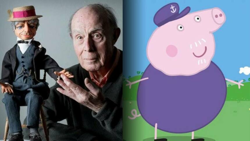 David Graham divide tela com Peppa Pig