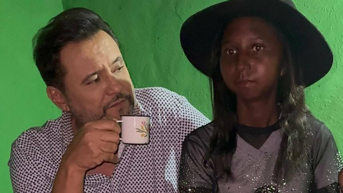 Geraldo Luís e a Menina da Bota, em trecho da entrevista ao Geral do Povo