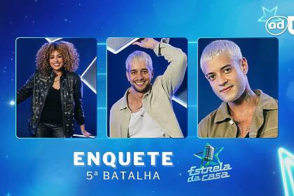 Leidy Murilho, Matheus Torres e Nick Cruz na arte da enquete na 5ª batalha