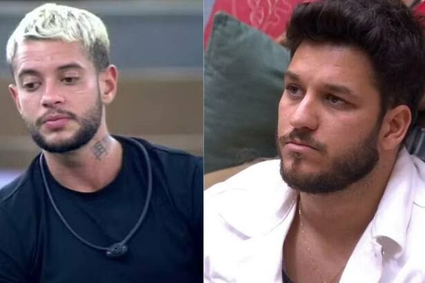 Nick Cruz e Lucca em uma montagem no Estrela da Casa