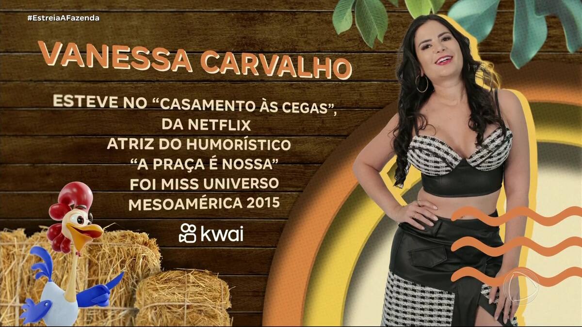 Vanessa Carvalho em A Fazenda