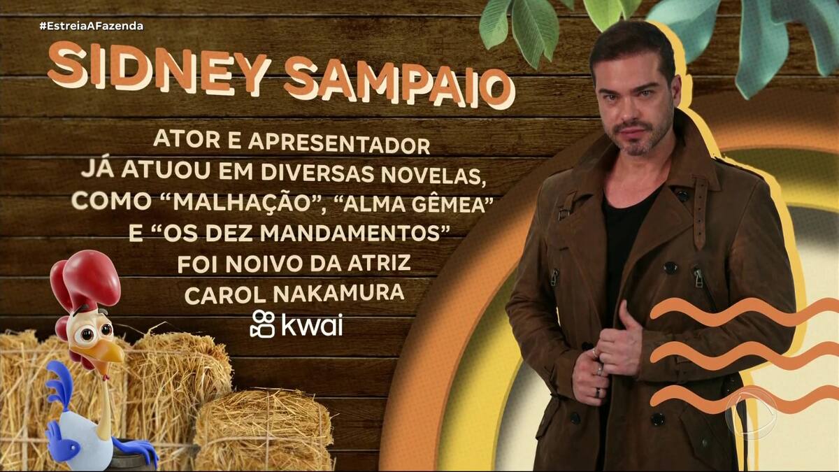 Sidney Sampaio em A Fazenda 16