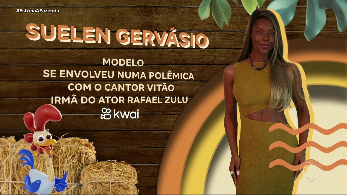 Suelene Gervásio entra em A Fazenda