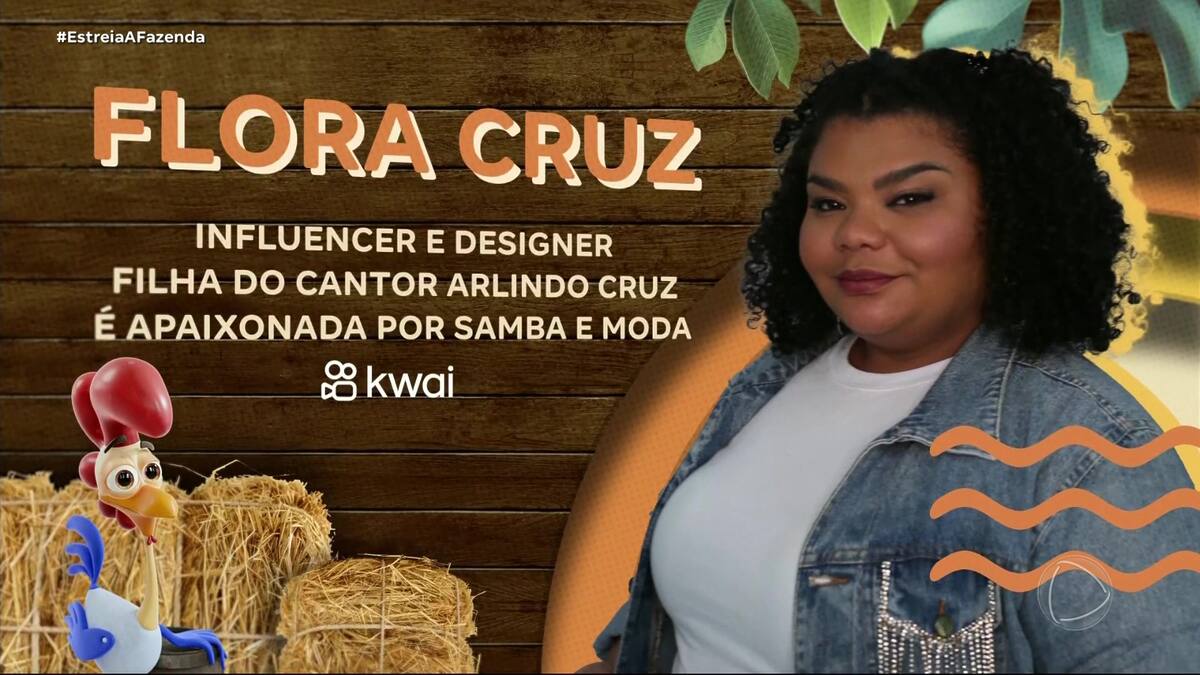 Flora Cruz na arte de A Fazenda