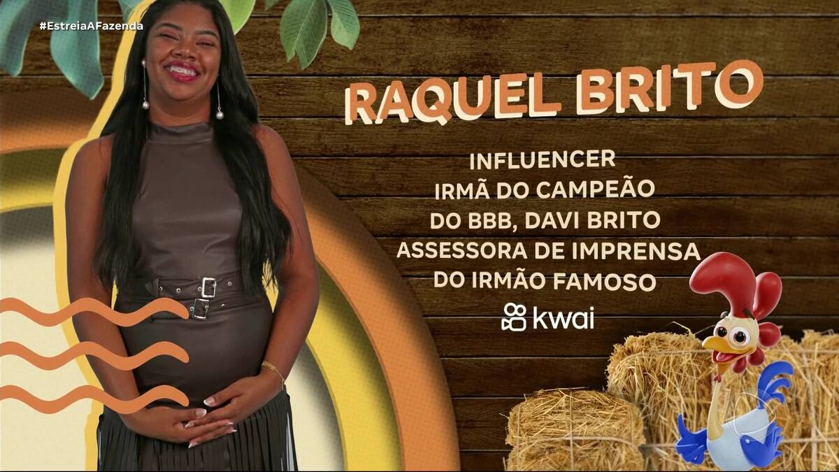 Raquel Brito em A Fazenda 16