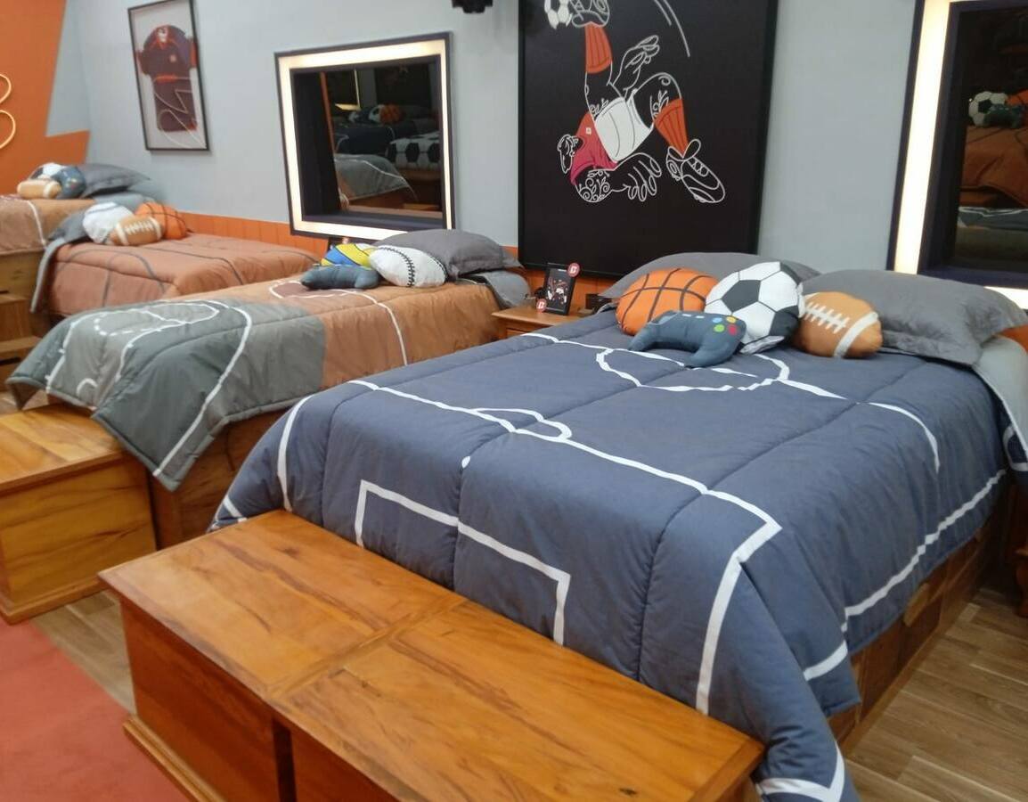 Quarto da sede de A Fazenda 16