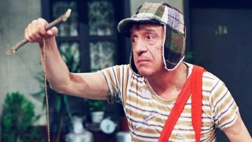 Trecho do seriado Chaves no SBT