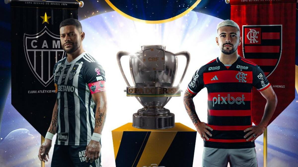 Hulk e Arrascaeta na arte final da Copa do Brasil