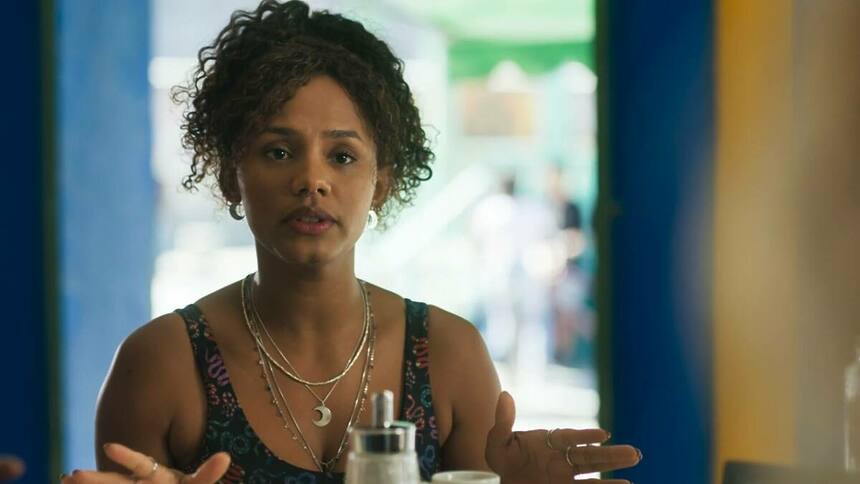 Madá (Jéssica Ellen) em trecho da novela Volta por Cima