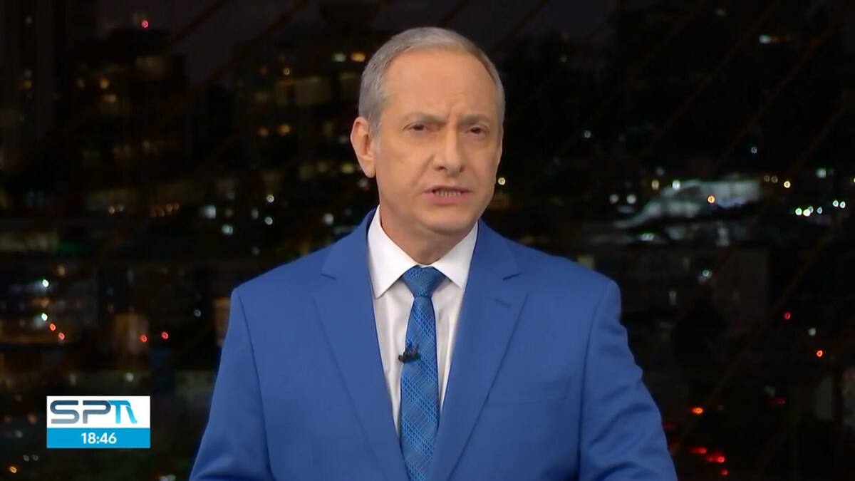 José Roberto Burnier no cenário do SP2