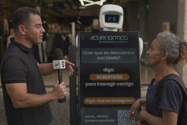 Paulo Gonçalves em trecho do Globo Repórter sobre as novas tecnologias