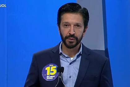 Ricardo Nunes no Debate na RedeTV em 1º turno