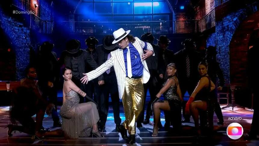 Whindersson Nunes vestida de Michael Jackson na Batalha do Lip Sync