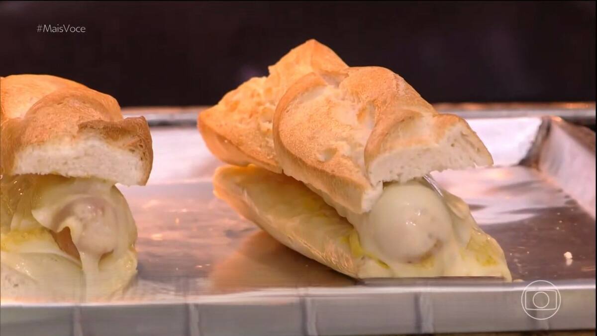 Cachorro-Quente do Washington Olivetto pronto no forno do Mais Você