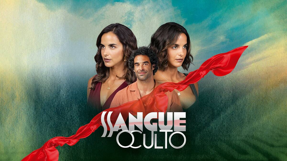 Logo da novela Sangue Oculto