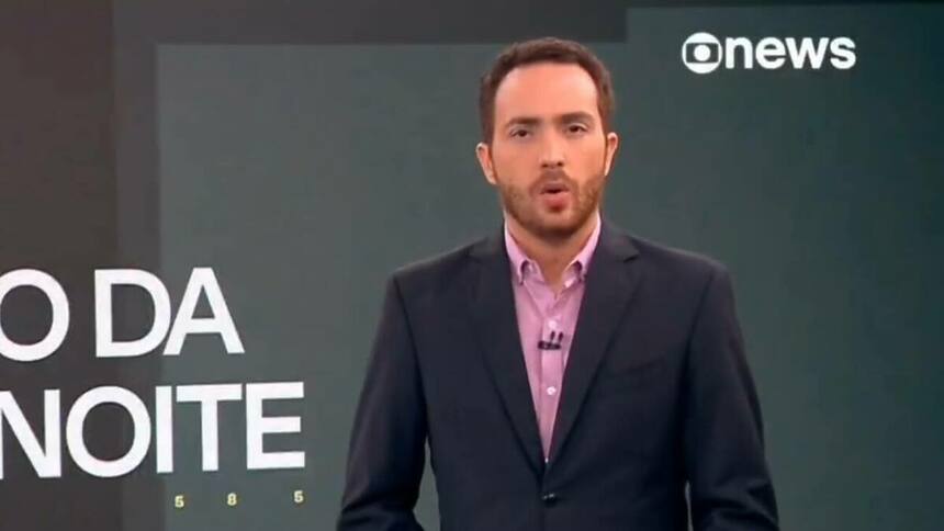 André Coelho em trecho do Edição da 00h na GloboNews