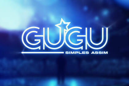 Logo do documentário Gugu Simples Assim