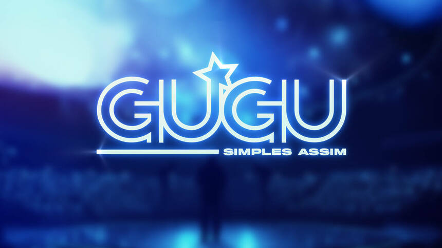 Logo do documentário Gugu Simples Assim