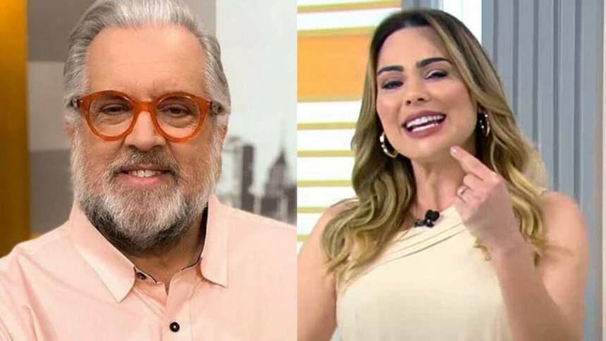 Leão Lobo e Rachel Sheherazade em uma montagem