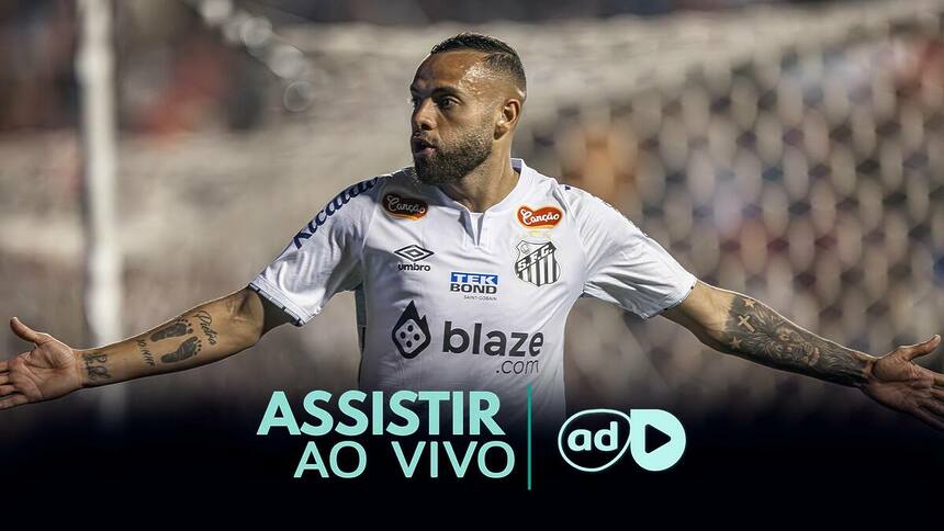 Guilherme na arte onde assistir ao jogo Santos x Vila Nova, pelo Brasileirão da Série B