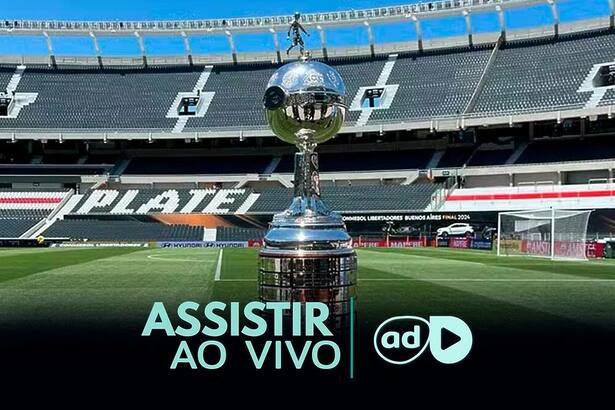 Taça da Libertadores, na arte onde assistir ao jogo Atlético-MG x Botafogo, pela grande final