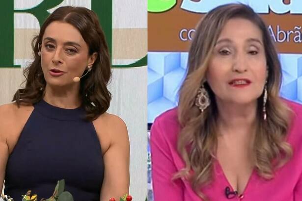 Catia Fonseca e Sonia Abrão em uma montagem