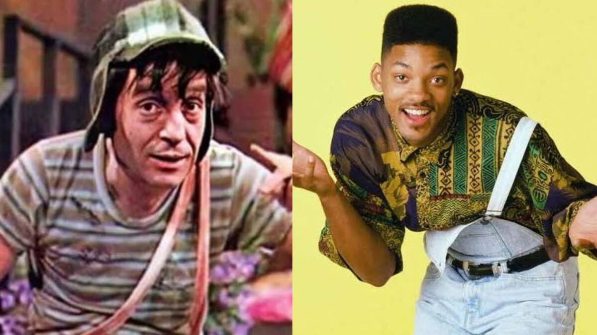 Séries Chaves e Um Maluco no Pedaço em uma montagem