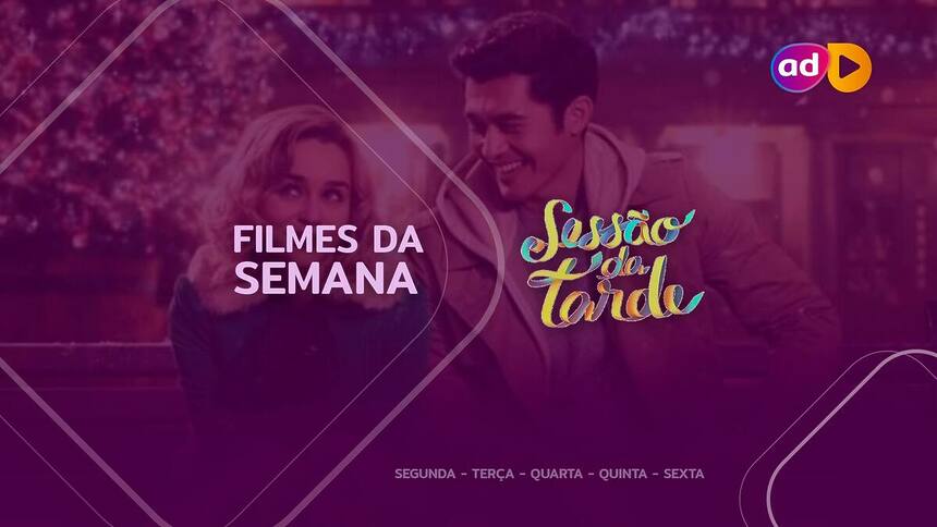 Filme Uma Segunda Chance Para Amar na arte da semana na Sessão da Tarde