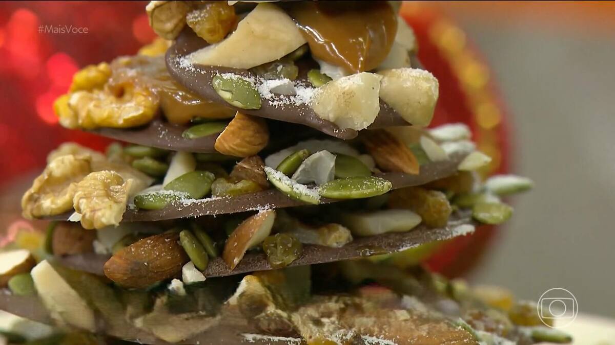 Árvore de Natal de Chocolate da Ana Maria Braga